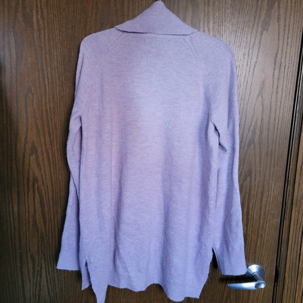 Euc Apt. 9 Lavender Button Sweater Size Medium - image 5
